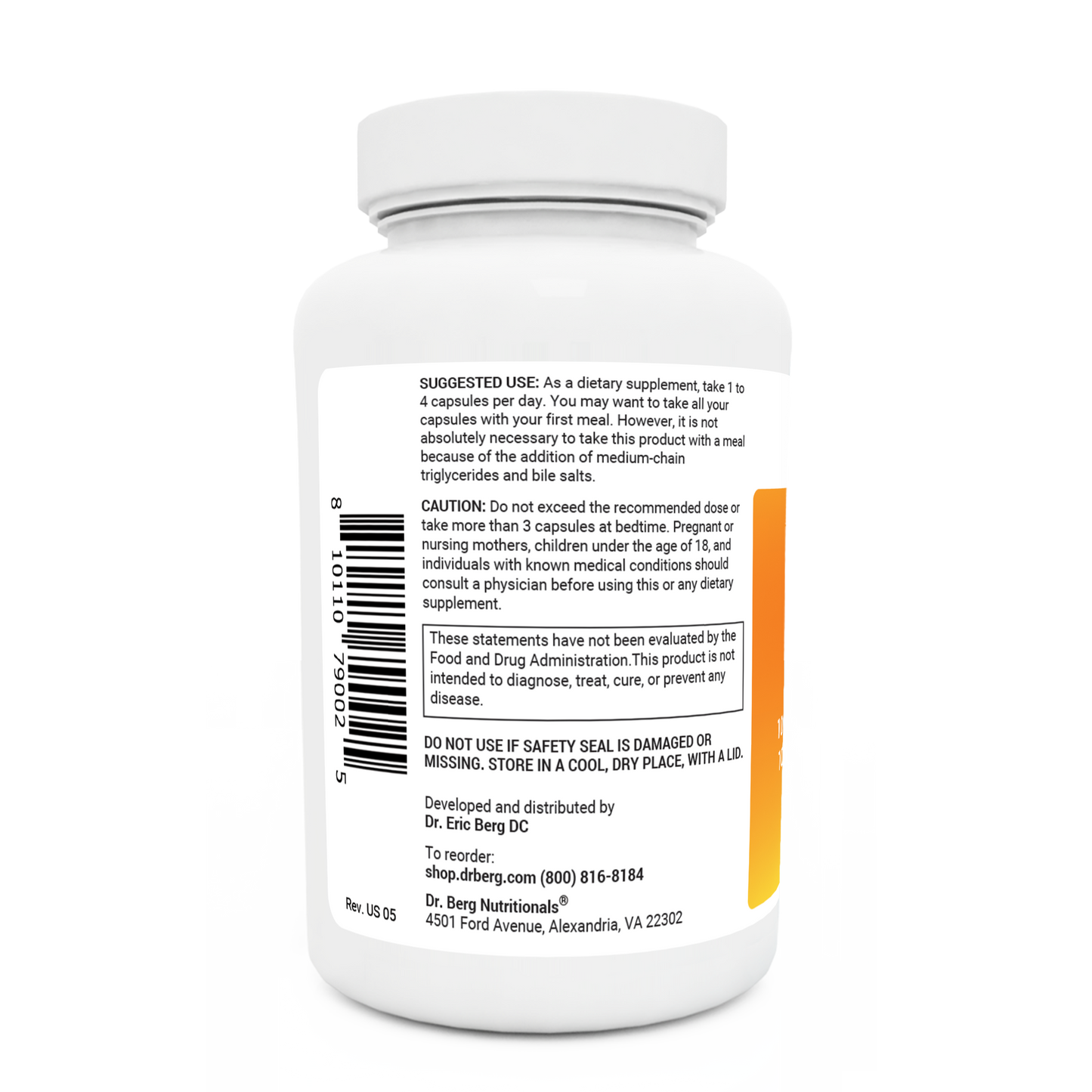 D3 and K2 Vitamin 10,000 IU bottle label, left side view, suggested use instructions, safety warning details.