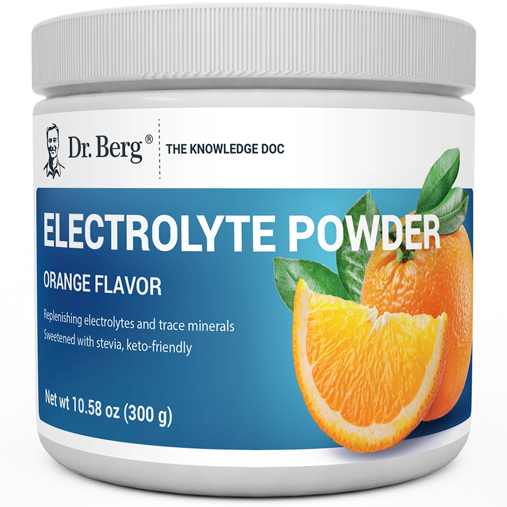 Electrolyte Powder Orange Flavor - 10.8 oz (300 g)