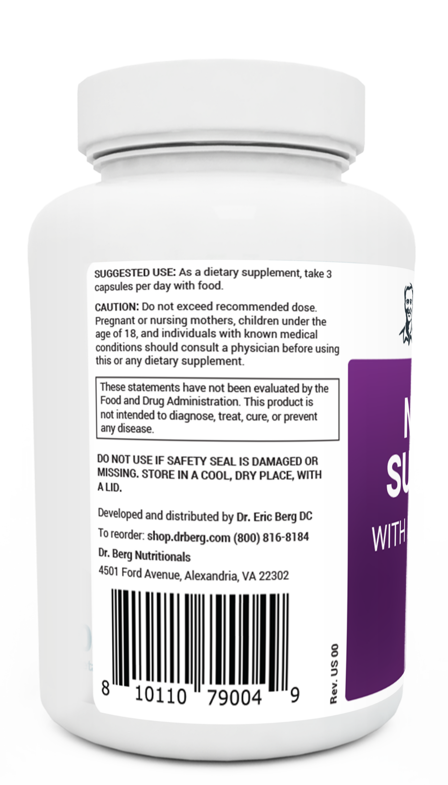 Nerve Support with Benfotiamine - 90 capsules