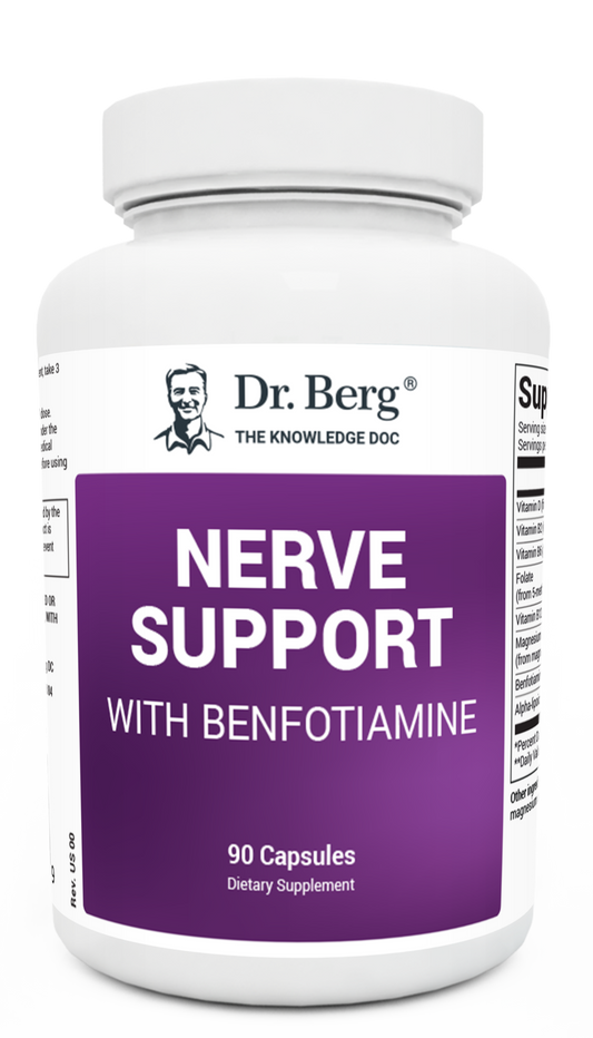 Nerve Support with Benfotiamine - 90 capsules