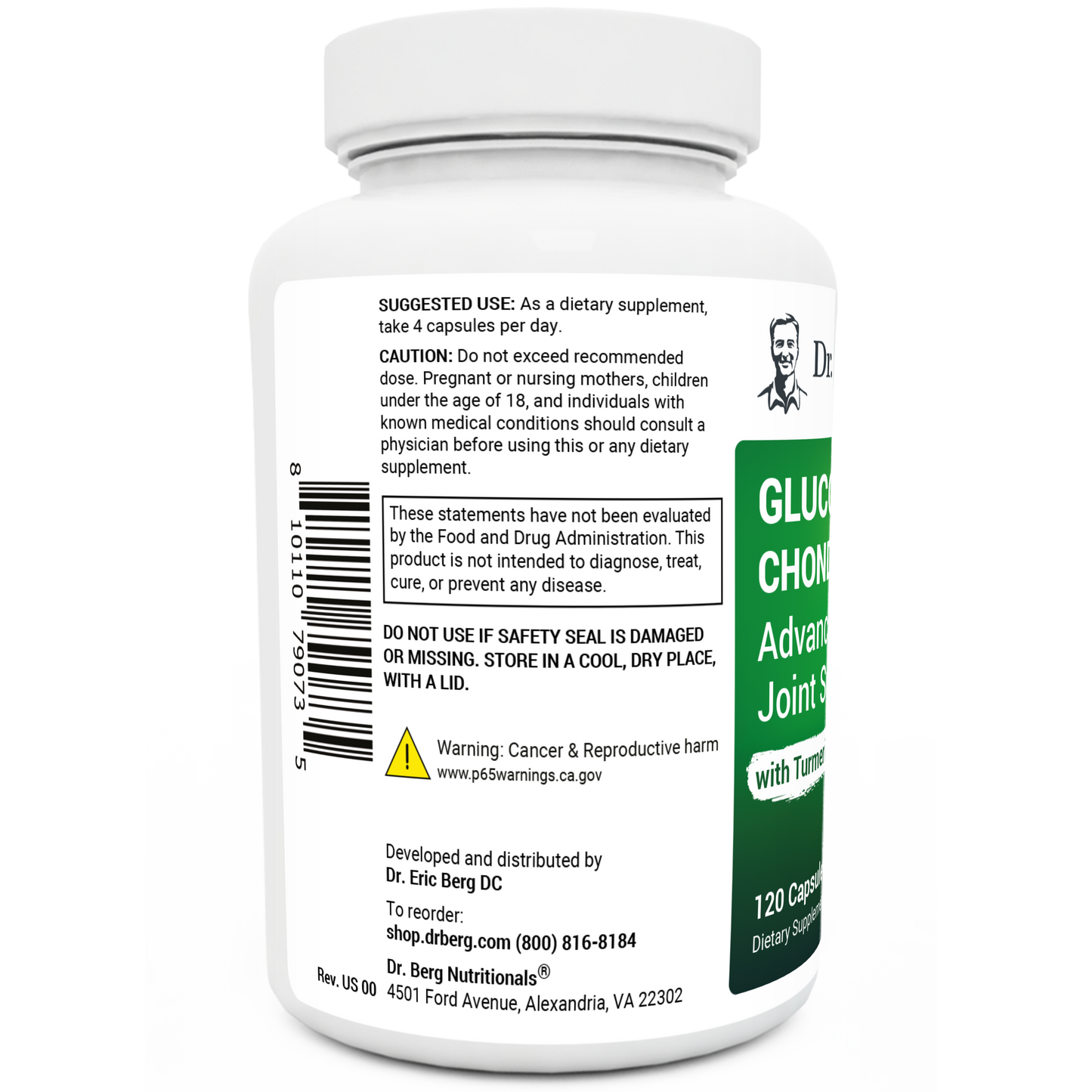 Glucosamine Chondroitin Advanced Joint Support - Dome